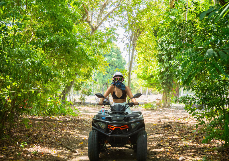 Iguana Mama shore excursion - ATV Quads ride