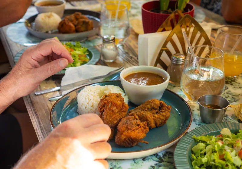 Delicious food at Puerto Plata city excursion