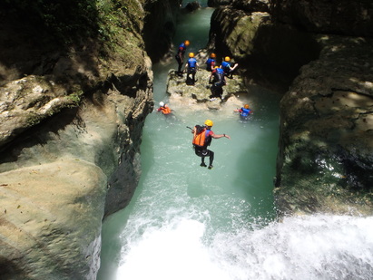 Rappelling and Cascading Tour