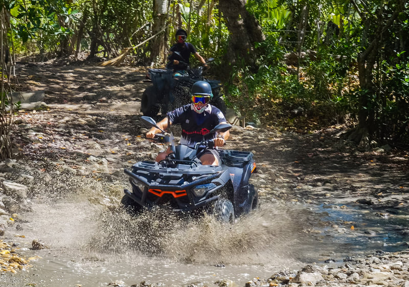 Quad rides for cruise ship passengers at Amber Cove and Taino Bay