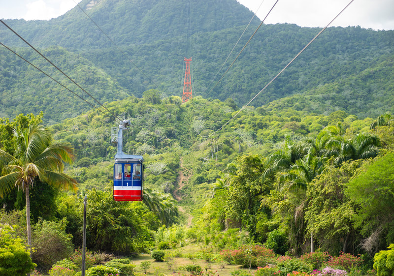 Puerto Plata’s TELEFERICO CABLE CAR in the Caribbean